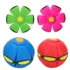 Wholesale of magic flying saucer balls, children's ball toys, outdoor sports, foot-stepped balls with lights, patting balls, elastic foot-stepped balls Item Picture